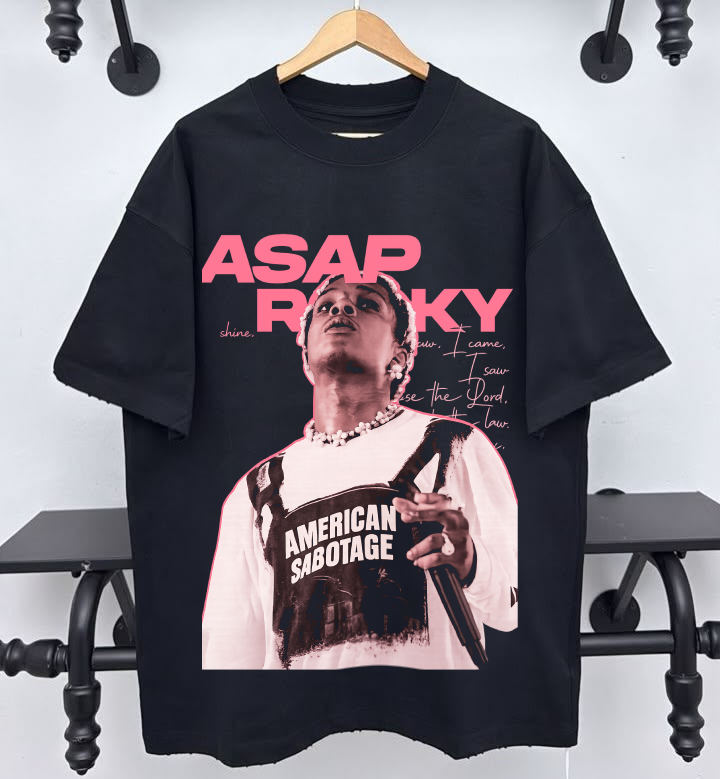 A$AP Rocky Black T-Shirt