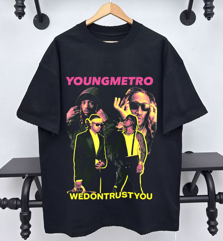 Metro Boomin "We Don't trust You" Black T-Shirt