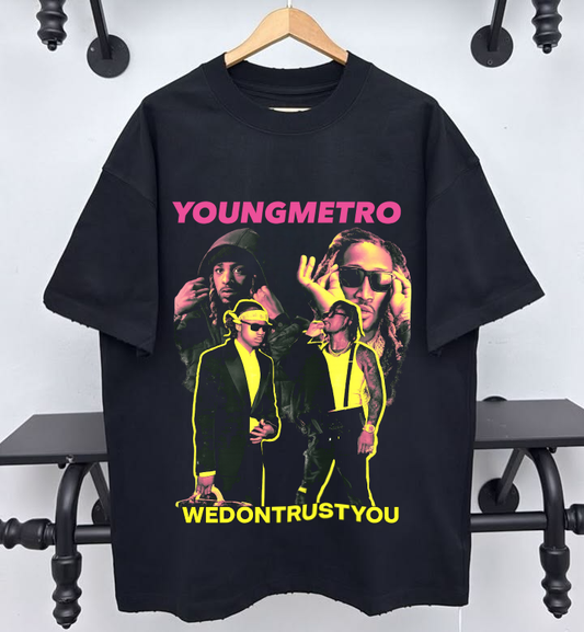 Metro Boomin "We Don't trust You" Black T-Shirt