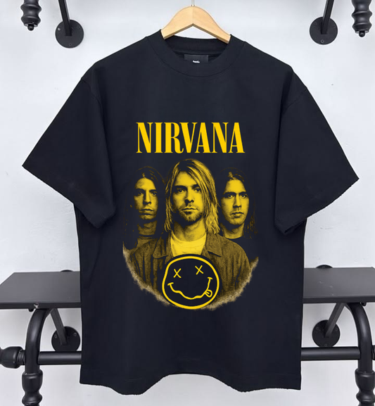 Nirvana Graphic Black T-Shirt