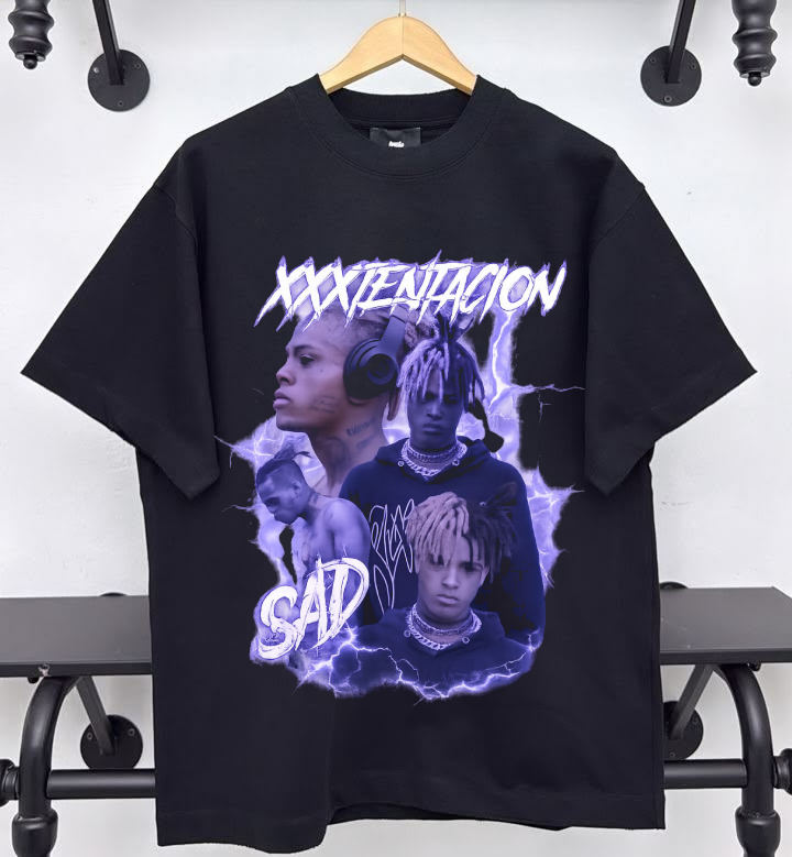 XXXTENTACION Sad Graphic Black T-Shirt