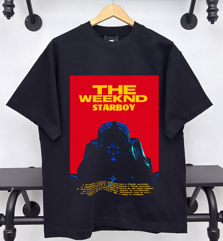 The Weeknd Starboy Black T-Shirt