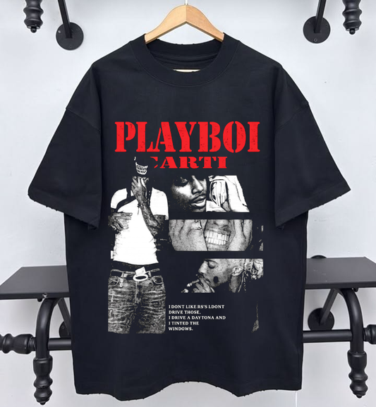 Playboi Carti Black T-Shirt